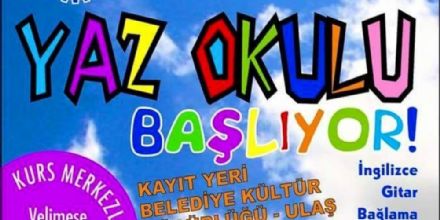 Ergenede Yaz Okulu Balyor