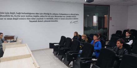 Belediyedeki stajyerlere i gvenlii eitimi