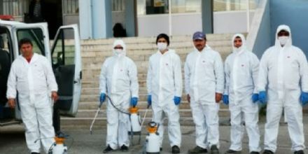 Ergene�de Korana Vir�s�ne Kar�� Dezenfeksiyon �al��malar� Devam Ediyor