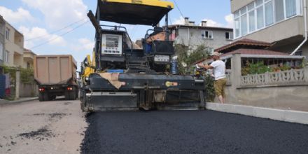 Gndodu ve Orhan Veli Caddeleri Asfaltland