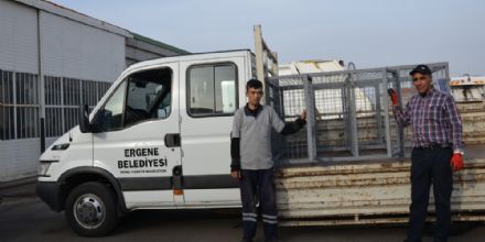 Ergene Belediyesi’nden Sokak Hayvanlarına Beslenme Parkı