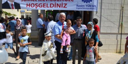 Ergenede Snnet Olan ocuklar Adna Mevlid-i erif Okutuldu