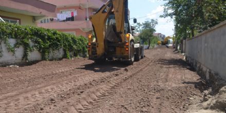 Salk Mahallesi 4. 5. ve 6. Sokakta almalar Hzla lerliyor
