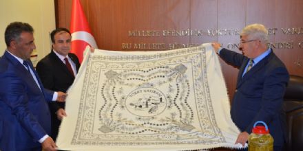 Ergene Tokat Sulusarayllar Derneinden Bakan Yksele Ziyaret