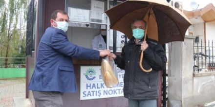 Ergene Belediyesinden Halkna Ucuz, Salkl ve Kaliteli Ekmek Hizmeti