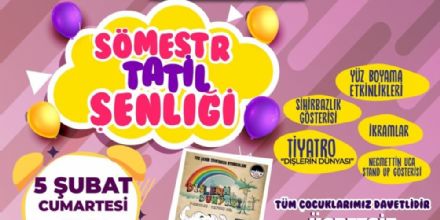 Ergene Belediyesi Smestr Tatil enlii Dzenliyor