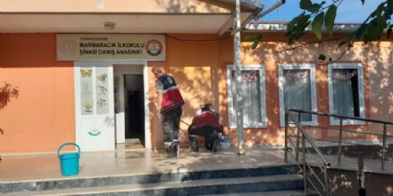 Ergene Belediyesi Okullara Desteini Srdryor