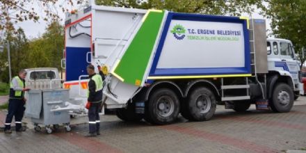 Ergene Belediyesi Gnlk 130 Ton p Topluyor