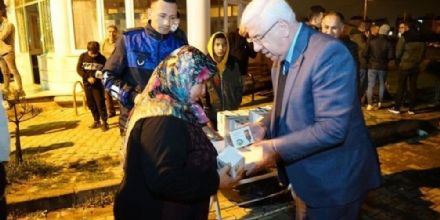 Ergene Belediyesi Kadir Gecesi Mnasebetiyle Mevlid-i erif Okuttu