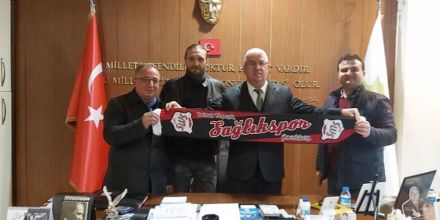 Salk Spordan Bakan Yksele Ziyaret