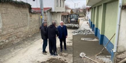 Ergene Belediye Başkanı Rasim Yüksel Paşaköy Mahallesinde Çalışmaları İnceledi