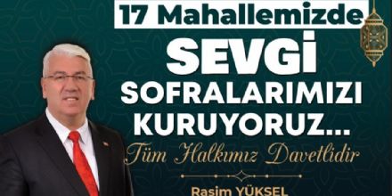 Ergenede Vatandalar Ergene Belediyesi Sevgi Sofralarnda Buluuyor