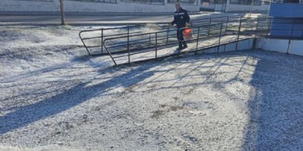 Ergene Belediyesi Ekiplerinden Kar Seferberlii