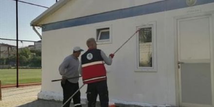 Ergene Belediyesi Semt Sahalarn Elden Geiriyor