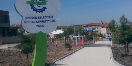 Ergenede Yeillendirme almalar Devam Ediyor