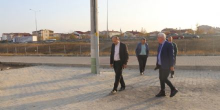 Ergene Belediye Bakan Rasim Yksel Cumhuriyet Mahallesinede Mjdeyi Verdi