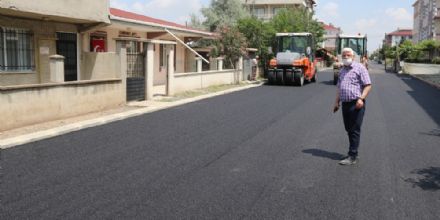 Ba�kan Y�ksel Asfalt �al��malar�n� Yerinde �nceledi