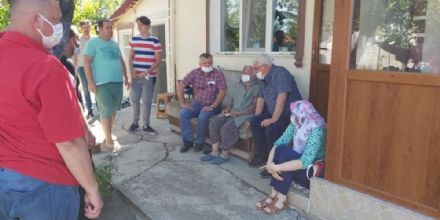 Ba�kan Y�ksel Taziye Ziyaretinde Bulundu