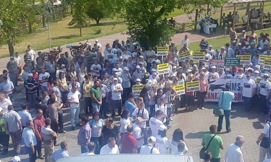 Ergene´de Termik Santral stemiyoruz Eylemi Yapld
