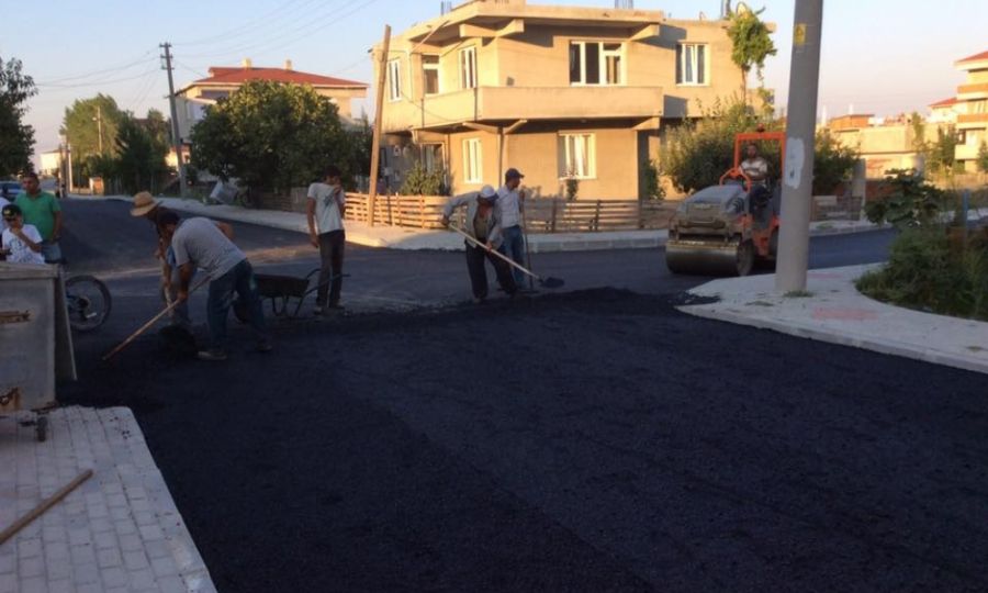 Ergenede Yol almalar Devam Ediyor
