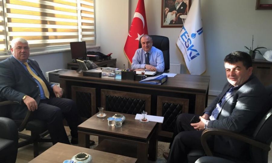 Bakan Ykselden TESK Genel Mdrlne  Ziyaret