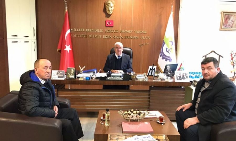 Ergene Gelecek Partisi le Bakanndan Bakan Yksele Ziyaret