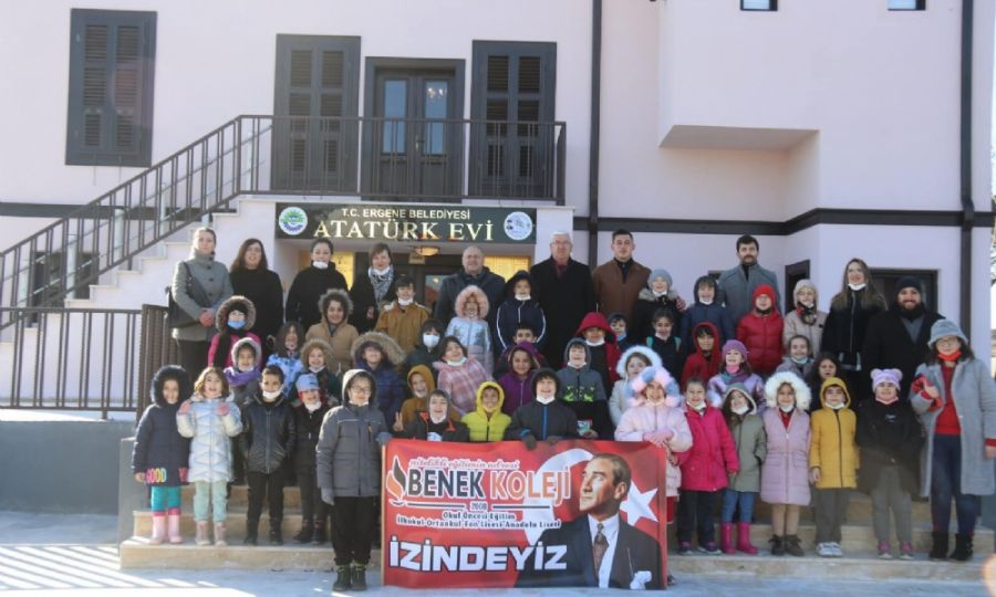 Ergene Atatrk Evi ziyaretilerini arlyor