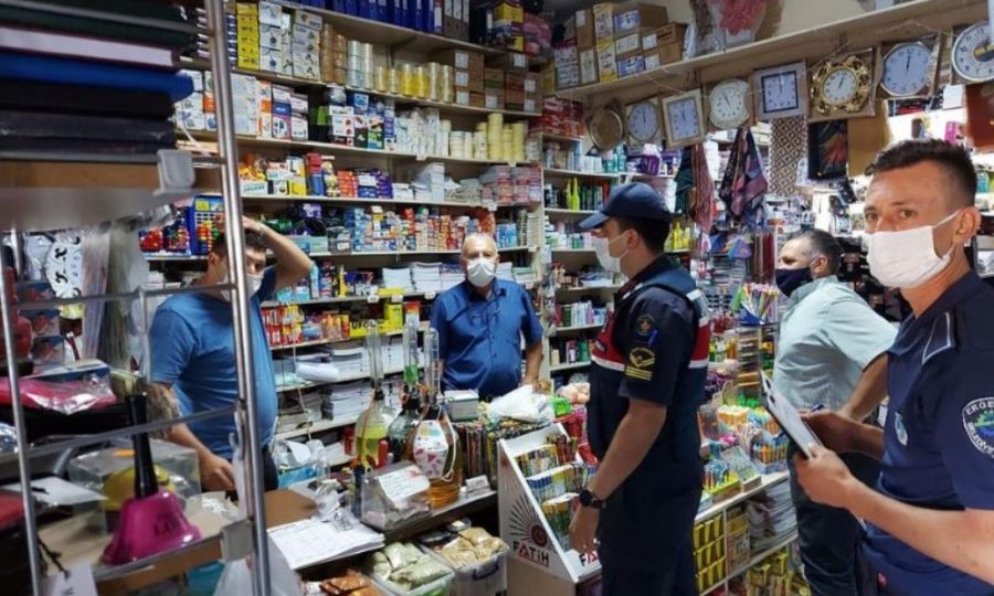 Ergene’de Covid-19 Denetimleri Sürüyor
