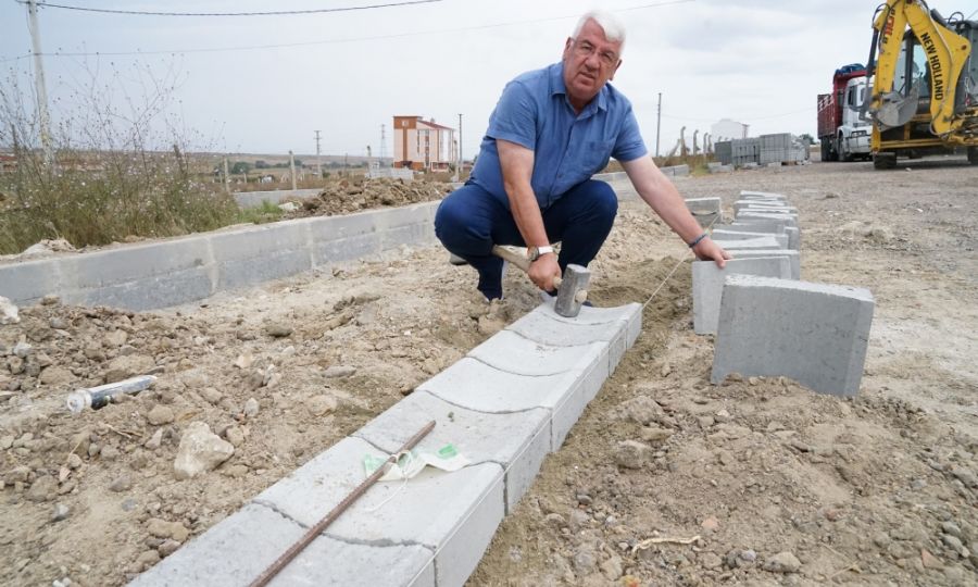 Ergene Belediye Bakan Rasim Yksel, Sahada zimiz Ergeneye Szmz Var