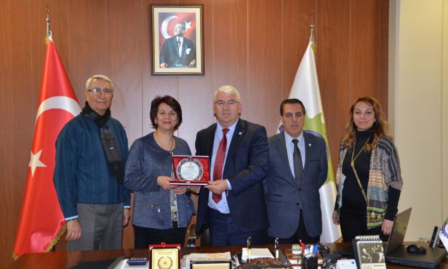 orlu Kzlay ubesinden Bakan Yksele Ziyaret
