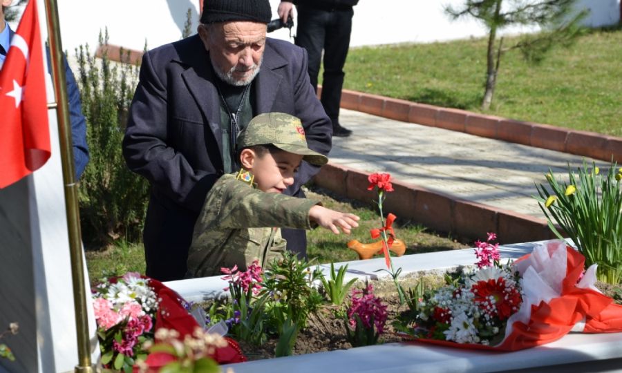 Ergenede 18 Mart anakkale Zaferini Anma Treni Dzenlendi