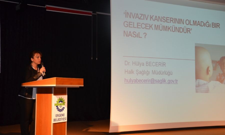 Ergene’de Kansere Karşı Bilinçlendirme Semineri Verildi