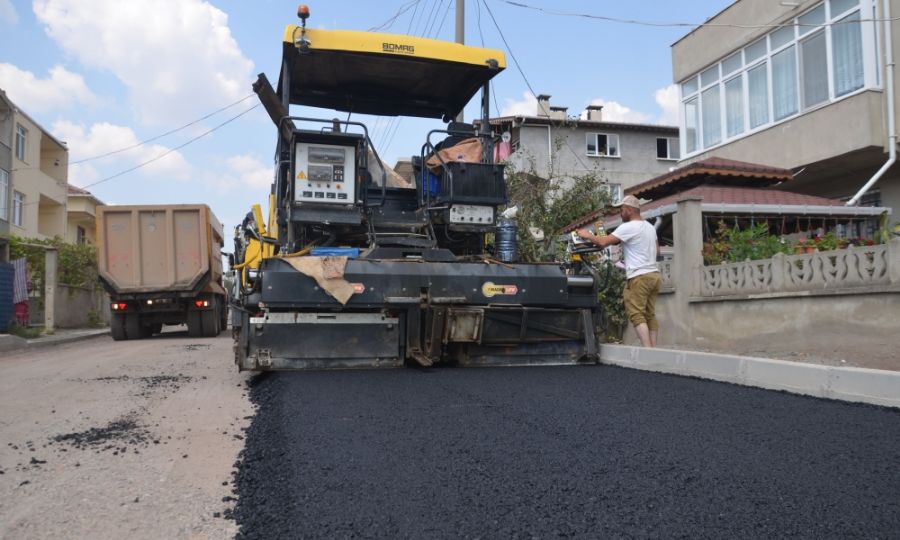 Gndodu ve Orhan Veli Caddeleri Asfaltland