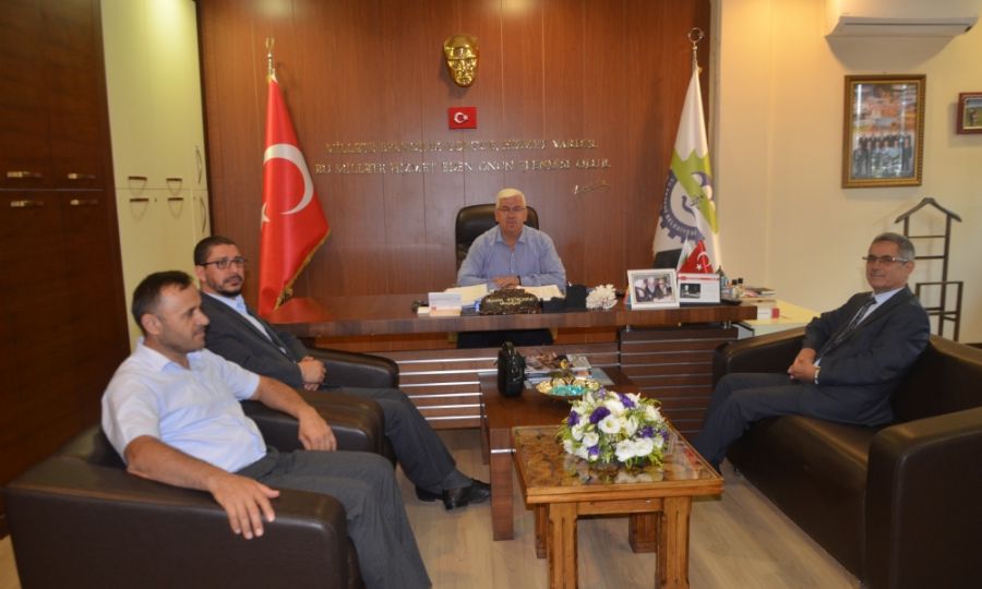 Yeni M�ft� Ba�kan Y�ksel�i Ziyaret Etti