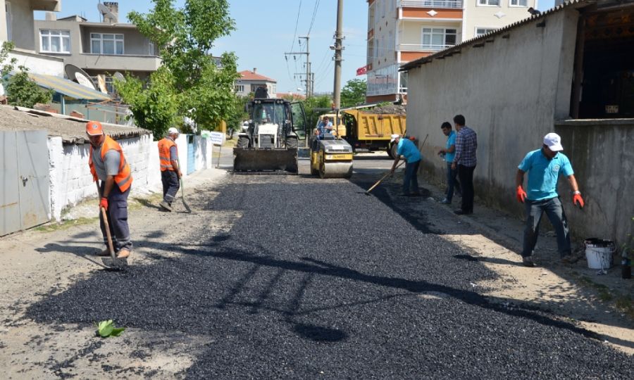 Ergenede Yol almalar Devam Ediyor
