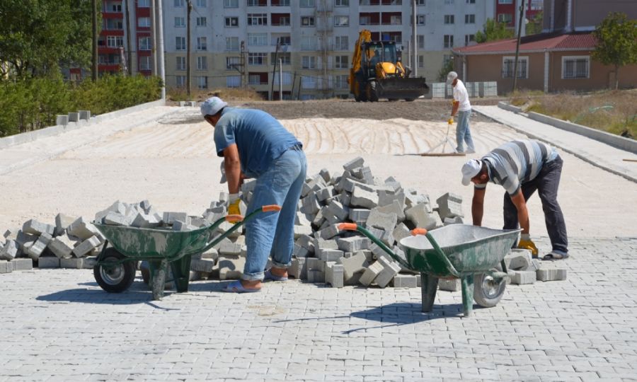 Marmarack Mahallesinde Kilit Parke almalar