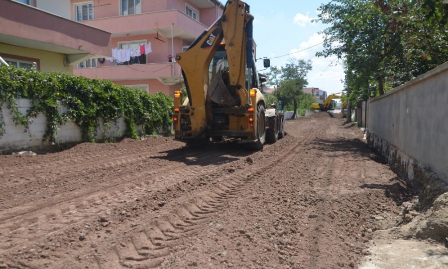 Salk Mahallesi 4. 5. ve 6. Sokakta almalar Hzla lerliyor