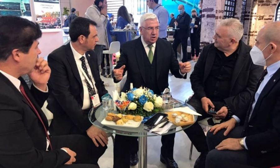 Ergene Belediye Bakan Rasim Yksel EMITT Fuarna Katld