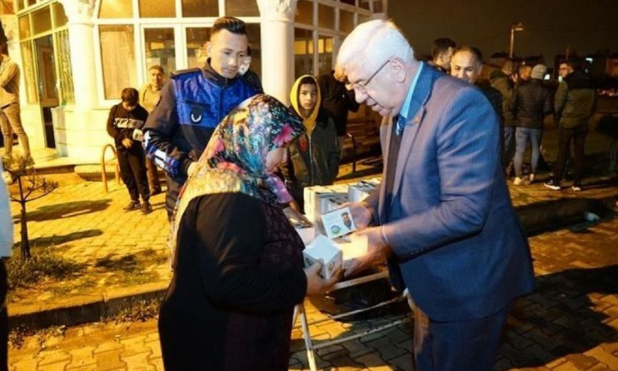 Ergene Belediyesi Kadir Gecesi Mnasebetiyle Mevlid-i erif Okuttu