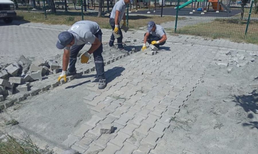 Ergenede Yol almalar Drt Koldan Devam Ediyor