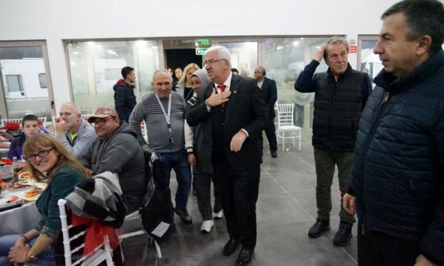 Ergene Belediye Bakan Rasim Yksel Karavanclar Yalnz Brakmad