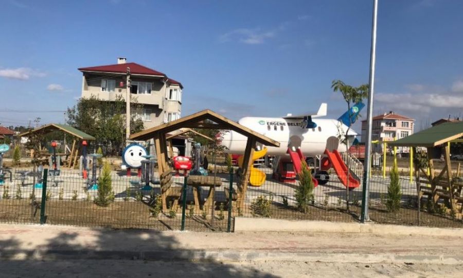Ergene Belediyesi Ula Halk Bahesi Projesini Tamamlamak zere