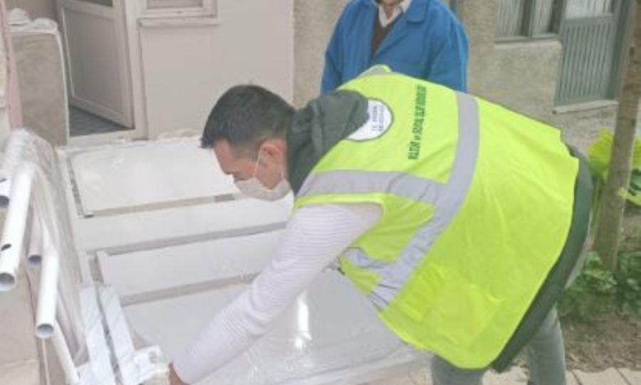 Ergene Belediyesi Hasta Yata Yardmlarn Srdryor