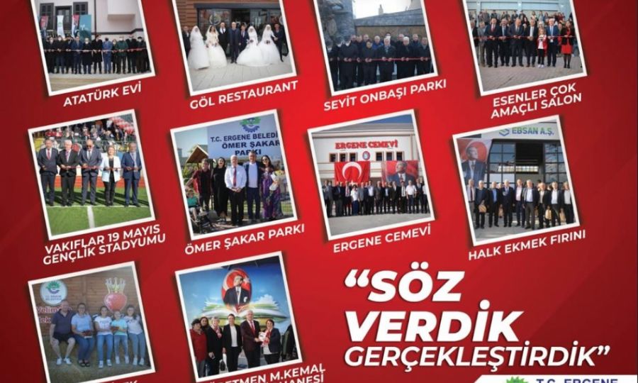 Ergene Belediyesi 2022 Ylnda 10 Byk Projenin Aln Gerekletirdi