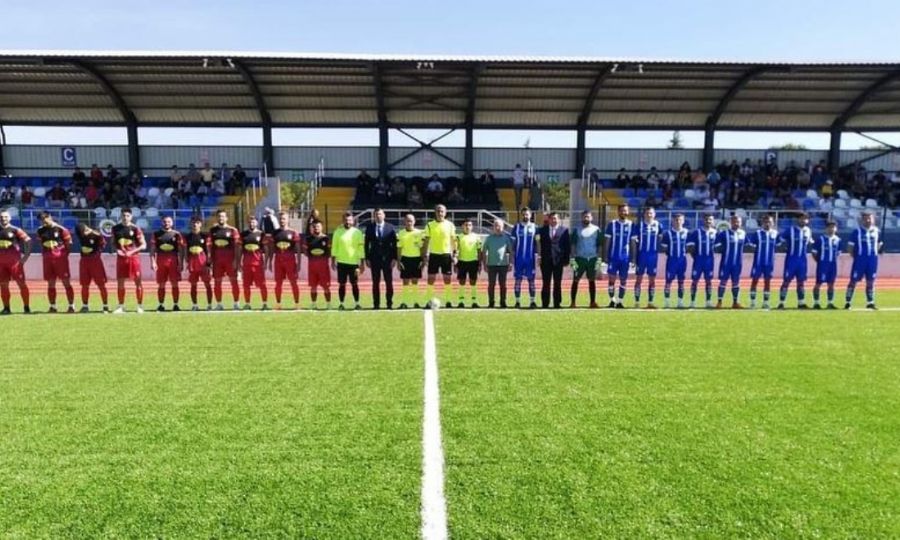 Ergene Belediyesinin Yeni Futbol Stadyumunda lk Resmi Malar Oynand