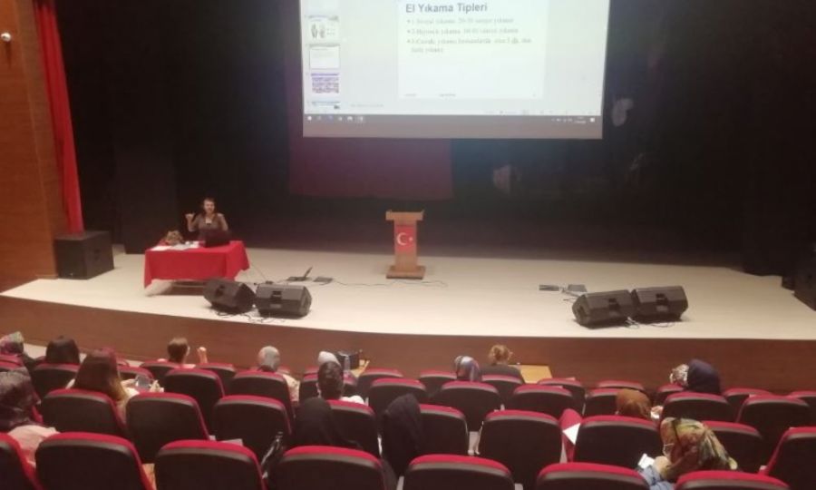 Han�meli Projesi Kapsam�nda Ergene�de Bayanlara Hijyen E�itimi Verildi
