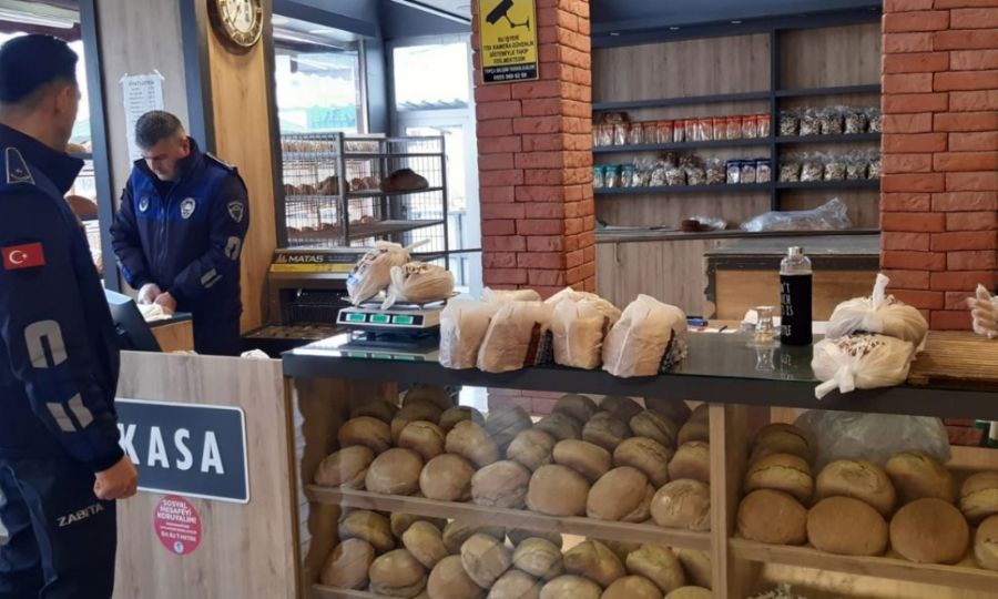 Ergene Belediyesi Zabta Ekipleri Ekmek Gramaj Kontrolnde Bulundu