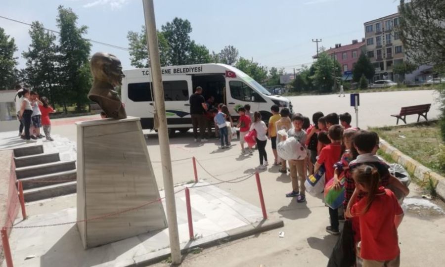 Sfr Atk Projesi Kapsamnda Ergene Belediyesine kinci El Eya Banda Bulundular
