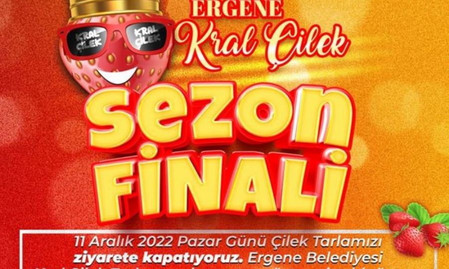 Ergene Belediyesi Kral ilek Tarlasnda Sezon Finali