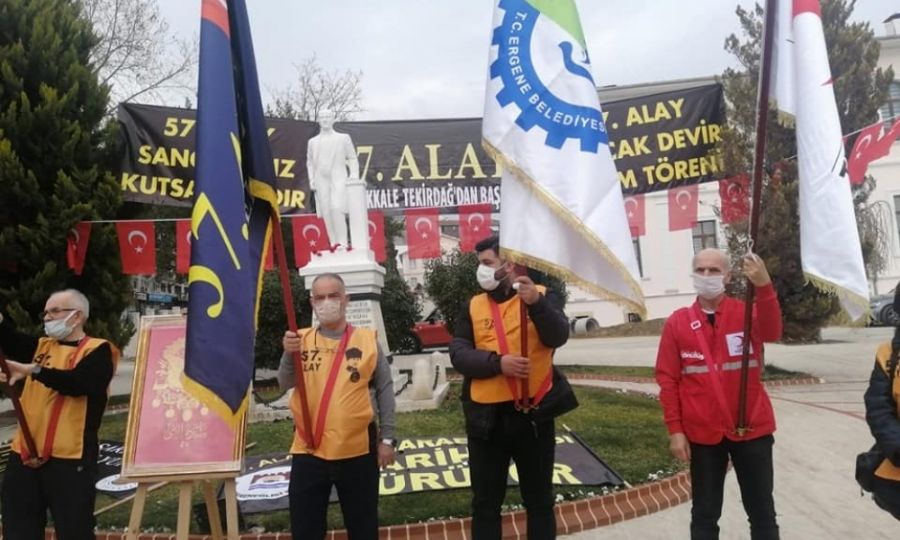 Ergene Belediyesinden 57. Alay Yryne destek